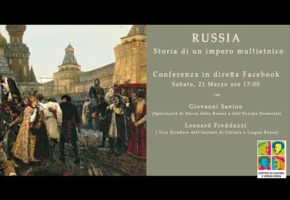 Conferenza online “Russia: storia di un impero multietnico” del prof. Giovanni Savino.